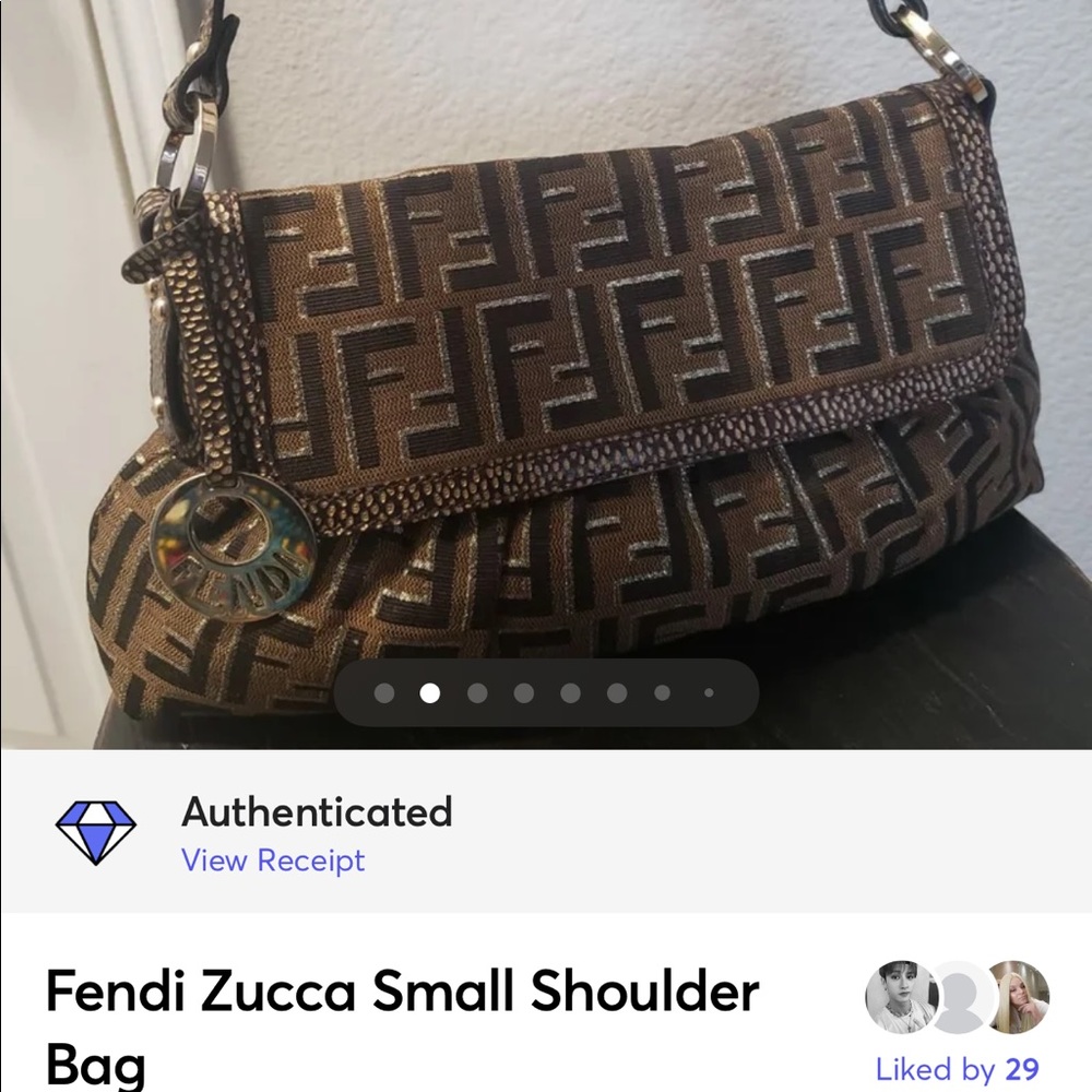 Fendi zucca chef shoulder bag - Picture 14 of 14